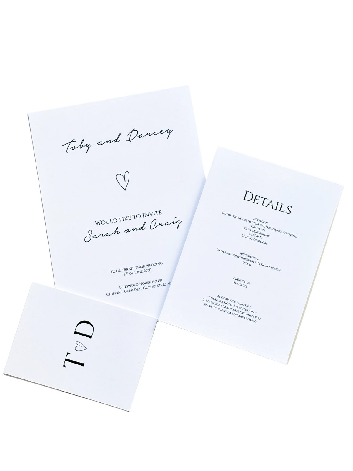 Wedding Invitation Sample Pack