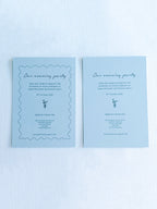 Jolie Fleur Evening Wedding Invitation
